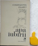 Apa iubirii Constantin Olariu