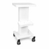 Carucior Aparatura Salon Profesional Dr.Denis Alb ABS 30 kg, 35.7x36x71 cm, 4 Roti
