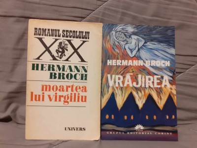 MOARTEA LUI VIRGILIU/VRAJIREA-HERMANN BROCH (2 VOL) foto