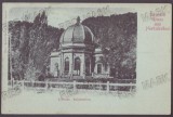 5022 - Baile HERCULANE, Railway Station, Litho - old postcard - used - 1902, Circulata, Printata