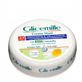 Crema hidratanta pentru maini cu glicerina &amp; musetel bio si vitamina E, 100ml, Glicemille