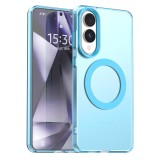 Husa Samsung Galaxy S25 Edge Asteroid GSM CandyCase MagSafe, albastru