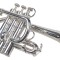 Trompeta Piccolo Bb A Karl Glaser Trompete Silver