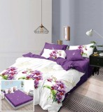 Cumpara ieftin Lenjerie Pat Late Summer Sx204, Bumbac, 6 Piese, Cu Elastic, Alb, Lila