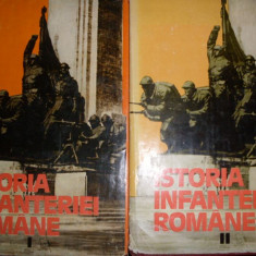 Istoria Infanteriei Romane Vol.1-2 - Gh.romanescu Gh.tudor M.cucu I.popescu ,550114