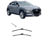 Cumpara ieftin Set stergatoare HYUNDAI KONA (OS, OSE, OSI) 2017-2023, pentru parbriz, Valeo Silencio