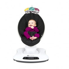 Fotoliu Balansoar Bebelusi 4MOMS MamaRoo 4.0 Classic Negru GreatGoods Plaything