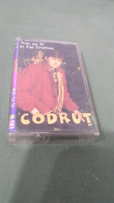 CASETA AUDIO PUIU CODREANU -POTI SA FII SI FAT FRUMOS ORIGINALA FOARTE RARA !!!