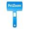 Perie albastra pentru animale - Pet Zoom