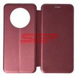 Husă Tip Carte Huawei Mate 40 Pro, Piele Ecologică, Wine