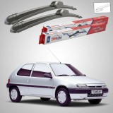 Cumpara ieftin Ștergătoare Citro&euml;n Saxo S0 Hatchback 1996-1999 | Set Față Flat &ndash; TeamCar&reg;