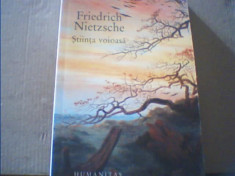 Friedrich Nietzsche - STIINTA VOIOASA { Humanitas, 2006 } foto