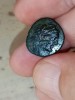 Moneda Grecia Antica Autentica Bronz Sec. 3-1 i.Hr. 17mm - Colectie Numismatica Grecia