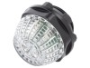 Lumina de Control LED EAO 24V, &Oslash;22.5mm, Verde, Convex, IP67, Temperatura -25..55&deg;C