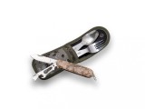 Set briceag multifunctional cu tacamuri camping si husa OutsideGear Venture, Joker