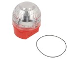 Semnalizator luminos roșu flash KLAXON SIGNALS PSB-0213 110/230VAC