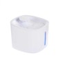 F&acirc;nt&acirc;nă Apă Animale Companie, 3L, 19.5x19.5x15.2 cm, Alb, Silențioasă, Indicator LED Nivel Apă, Pisici &amp; C&acirc;ini - Hidratare Optima