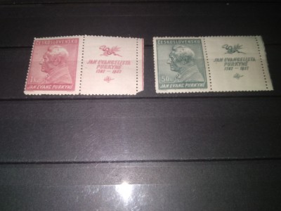 TIMBRE CEHOSLOVACIA 1937 foto