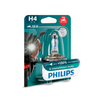 Bec Moto H4 X-Treme Vision 12V 60 55W Philips (Blister) foto