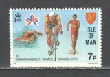 Isle of Man.1978 Jocurile sportive Commonwealth Edmonton GI.13, Nestampilat