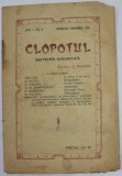 CLOPOTUL - REVISTA LITERARA , ANUL I , NR. 2 , STREHAIA , NOIEMBRIE , 1926