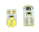 Cumpara ieftin 20 X Bec auto cu LED T10 1206 cu 8 SMD ALB 12V JSUN38 ( pret 20 buc )