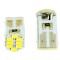 20 X Bec auto cu LED T10 1206 cu 8 SMD ALB 12V JSUN38 ( pret 20 buc )