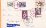 FILATELIE TEMATICA - PLIC CANADA TEMATICA PASARI AIRMAIL, Fauna, Stampilat