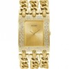Ochelari de soare dama Guess Heavy Metal W1275L2, rama aurie, cristale, protectie UV