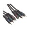 Cablu 3RCA t-t RGB 10m