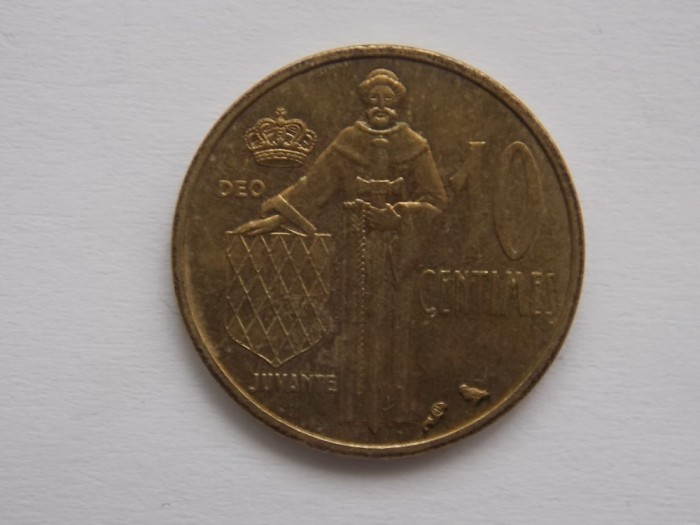 10 CENTIMES 1962 MONACO