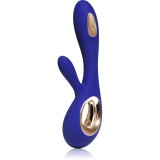Lelo Soraya Wave vibrator cu stimularea clitorisului Midnight Blue 21.5 cm