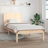 Gossi cadru de pat, 100x200 cm, lemn masiv de pin