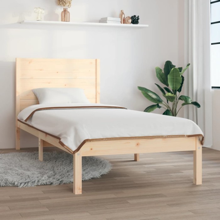 Gossi cadru de pat, 100x200 cm, lemn masiv de pin