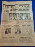 Ziarul curierul national 24 septembrie 1992 - interviu cei 6 candidati la presidentie - ion iliescu,georghe funar,emil constantinescu