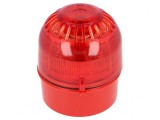 Semnalizator Luminos și Acustic LED Roșu IP65 17-60VDC