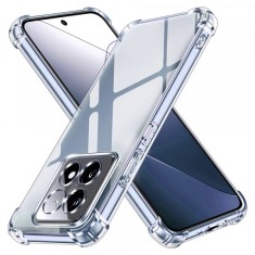 Husa pentru Xiaomi 14T Pro, Techsuit, Shockproof Clear, Transparenta foto