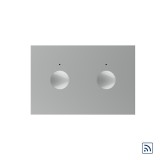 Cumpara ieftin Modul intrerupator dublu wireless cu touch Livolo standard Italian, Serie noua SmartElectro IntelligentHouse