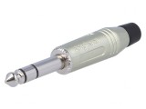 Mufă Jack 6.3mm Stereo Drept pentru Cablu