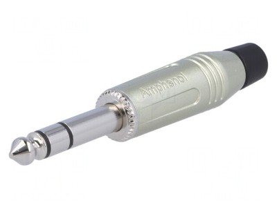 Mufă Jack 6.3mm Stereo Drept pentru Cablu foto