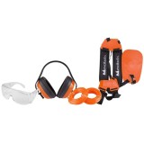 Evotools 681113 - Kit motocoasa ochelari casti fire de taiere ham