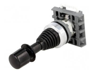 Joystick Comutator 22mm 2 Poziții Negru foto