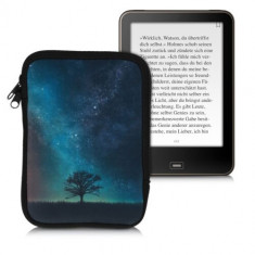 Husa universala pentru eBook reader, Textil, Multicolor, 50335.01 foto