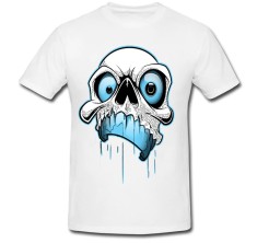 Tricou &amp;quot; Skull vector &amp;quot; foto
