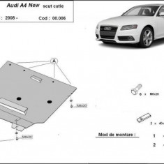 Scut metalic pentru cutia de viteze Audi A4 B8 2007-2015