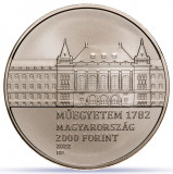 Ungaria 2000 Forint 2022 Universitatea de Tehnologie și Economie Budapesta BU, Europa