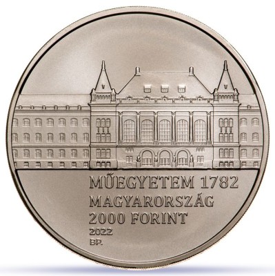 Ungaria 2000 Forint 2022 Universitatea de Tehnologie și Economie Budapesta BU foto