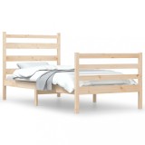 Cumpara ieftin Cadru de pat, 100x200 cm, lemn masiv de pin