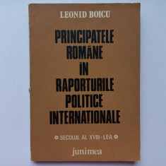 LEONID BOICU- PRINCIPATELE ROMANE IN RAPORTURILE POLITICE INTERNATIONALE