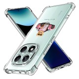Husa antisoc pentru xiaomi redmi note 14 pro 4g / poco f7, airbag pro, transparent, girl power